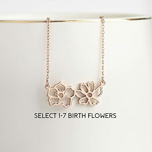 Birth Flower Necklace