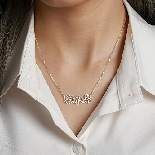 Birth Flower Necklace